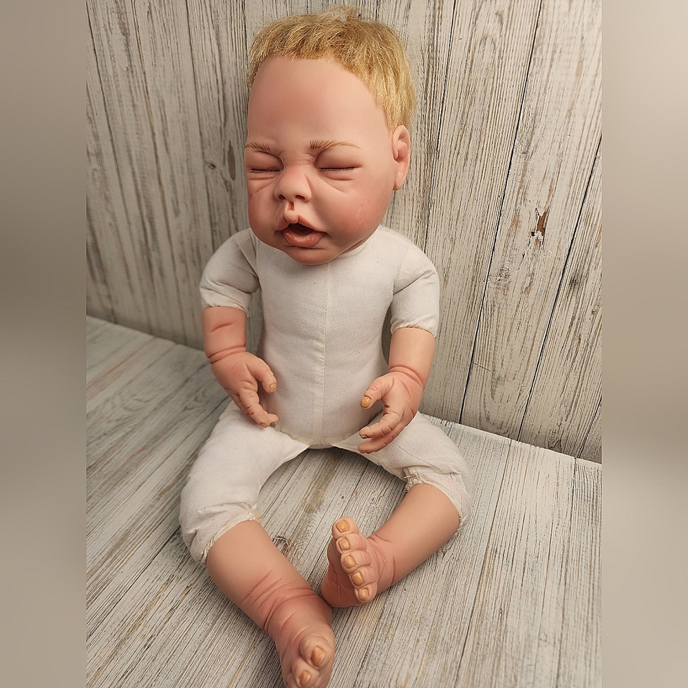 Reborn Baby Doll Kimberly H Durden Life Like Baby Doll Realistic Features 17"